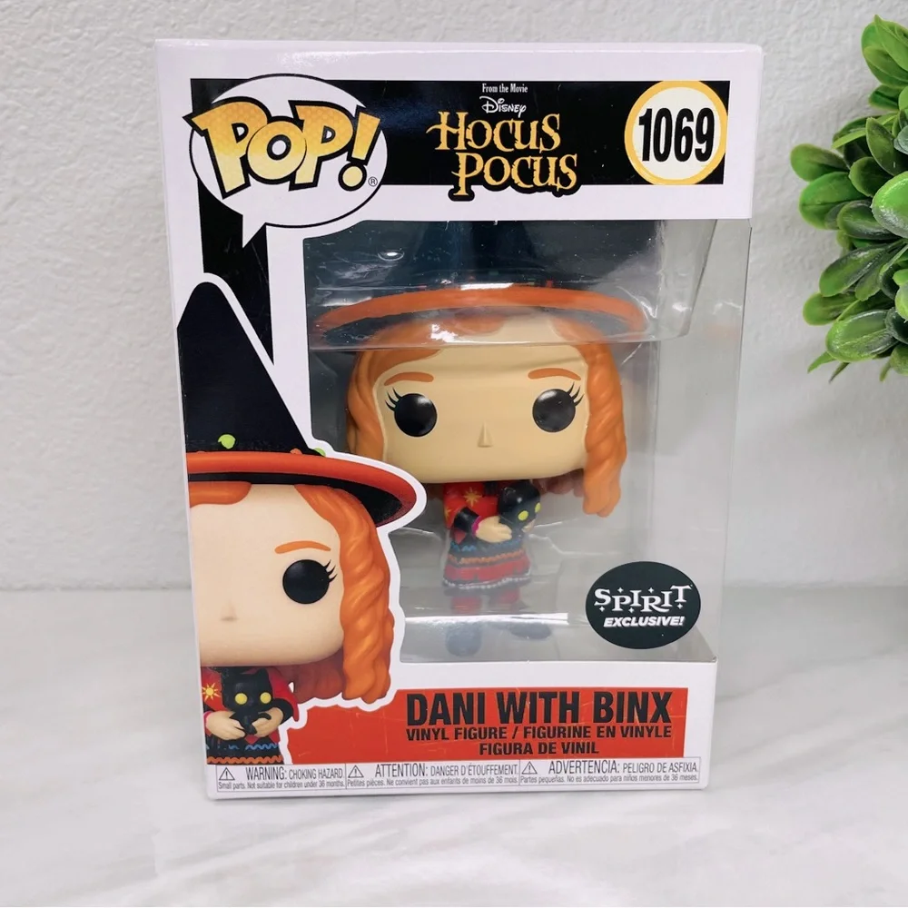 NEW‎ Funko Pop Hocus Pocus Dani with Binx 1069 Spirit Halloween Exclusive Disney